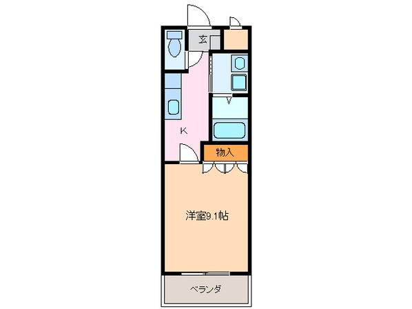 プロスぺラーレの物件間取画像